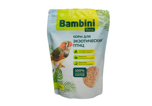 Bambini Pets / Корм Бамбини Петс для экзотических птиц
