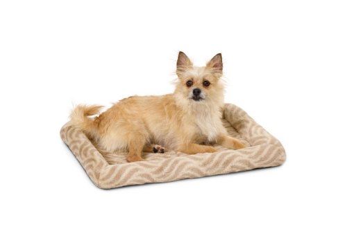 MidWest Deluxe Wave Bed / Лежанка Мидвест Меховая Песочная для собак и кошек
