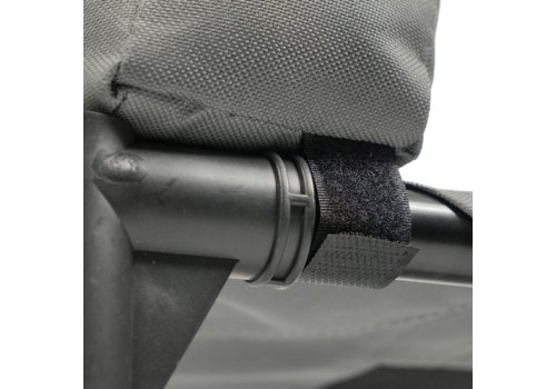 Mr.Kranch Elevated / Лежанка-шезлонг Мистер Кранч с мягкими бортиками для собак серая