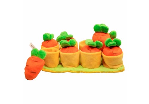 Mr.Kranch / Нюхательная игрушка Мистер Кранч для собак Морковная грядка