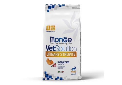Monge VetSolution Urinary Struvite / Ветеринарная диета Монж Уринари Струвит для кошек при заболеваниях мочеполовой системы и струвитном течении МКБ