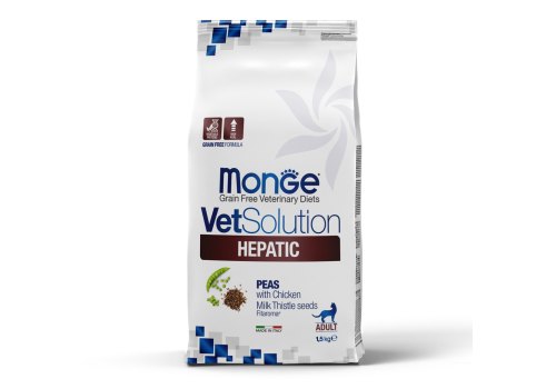 Monge VetSolution Hepatic / Ветеринарная диета Монж Гепатик для кошек при Заболеваниях печени