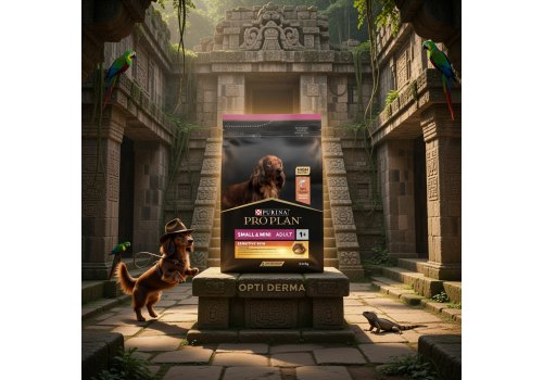 PRO PLAN OPTI DERMA / Сухой корм ПРО ПЛАН для взрослых собак мелких пород при чувствительной коже с лососем