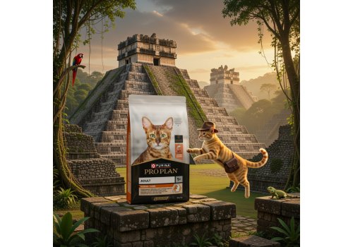 PRO PLAN DERMA CARE / Сухой корм ПРО ПЛАН для взрослых кошек для здоровья кожи и красоты шерсти с лососем