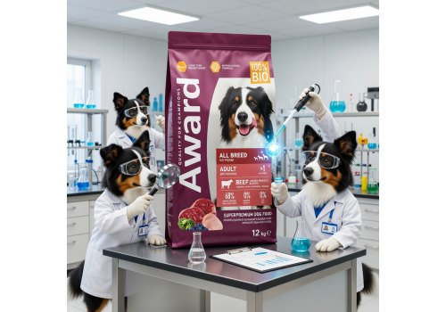 Award All Breed Adult / Сухой корм Авард для взрослых собак всех пород Говядина курица брокколи черника