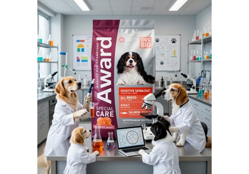 Award Special Care Sensitive Skin&Coat / Сухой корм Авард для взрослых собак всех пород для Здоровой кожи и шерсти с Лососем