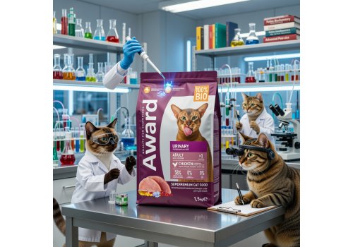 Award Adult Urinary / Сухой корм Авард для взрослых кошек для Профилактики МКБ Курица клюква цикорий рыбий жир