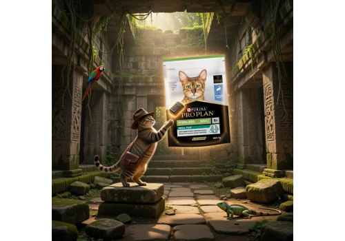 PRO PLAN STERILISED / Сухой корм ПРО ПЛАН для взрослых кошек для поддержания здоровья почек после стерилизации с кроликом