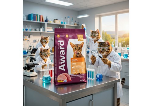 Award Adult Urinary / Сухой корм Авард для взрослых кошек для Профилактики МКБ Курица клюква цикорий рыбий жир