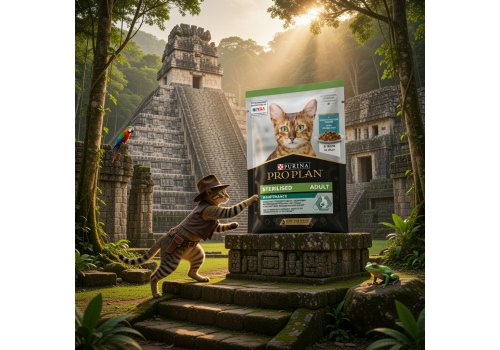 PRO PLAN STERILISED / Влажный корм Паучи ПРО ПЛАН для взрослых стерилизованных кошек с рыбой в желе (цена за упаковку)