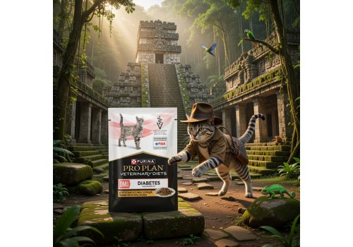 PRO PLAN VETERINARY DIETS DM ST\OX DIABETES MANAGEMENT / Лечебный Влажный корм Паучи ПРО ПЛАН Ветеринарная диета для взрослых кошек при диабете с курицей (цена за упаковку)