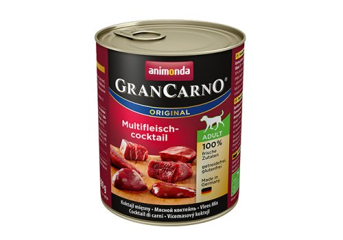 Animonda GranCarno Original Adult / Консервы Анимонда для собак Мясной коктейль (цена за упаковку)