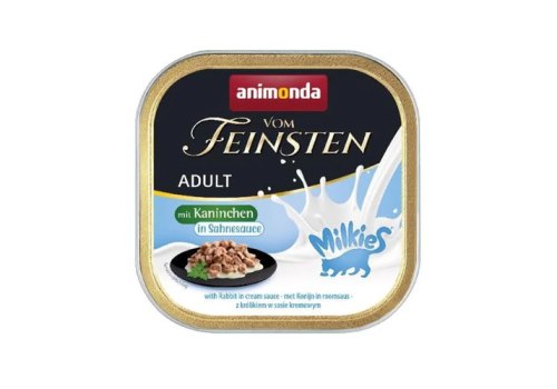 Animonda Vom Feinsten Adult Rabbit / Консервы Анимонда для кошек Кролик в сливочном соусе (цена за упаковку)