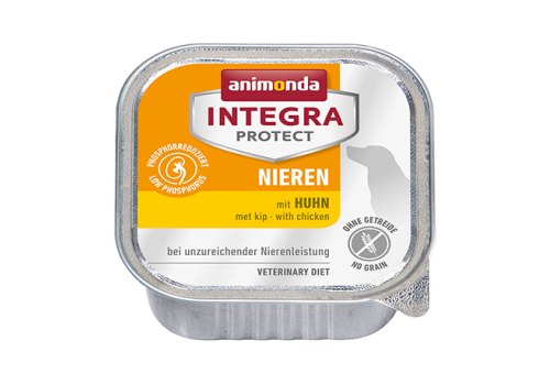 Animonda Integra Protect Renal / Ветеринарный влажный корм (консервы) Анимонда для взрослых собак при хронической Почечной Недостаточности Курица (цена за упаковку)