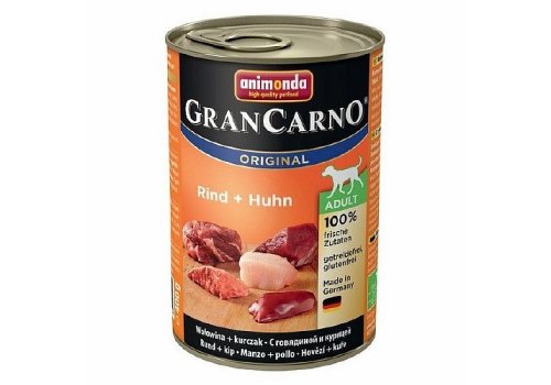 Animonda GranCarno Original Adult / Консервы Анимонда для собак с Говядиной и Курицей (цена за упаковку)