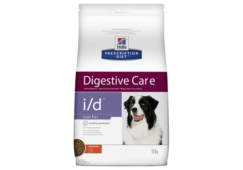 Hills Prescription Diet i\d Digestive Care Low Fat / Лечебный корм Хиллс для собак при расстройствах Пищеварения и ЖКТ Низкокалорийный