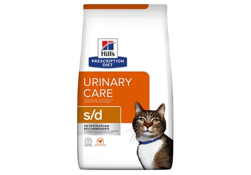 Hills Prescription Diet s\d Urinary Care / Лечебный корм Хиллс для кошек при МКБ Струвиты Курица, фото 
