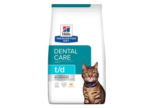 Hills Prescription Diet t\d Dental Care / Лечебный корм Хиллс для кошек при Заболеваниях Полости Рта, фото 