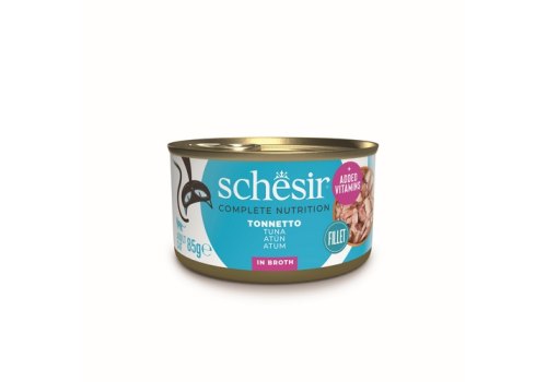 Schesir / Влажный корм Консервы Шезир для кошек Тунец в собственном соку (цена за упаковку)