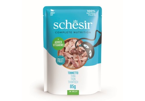 Schesir Tuna / Влажный корм Паучи Шезир для кошек Тунец (цена за упаковку)