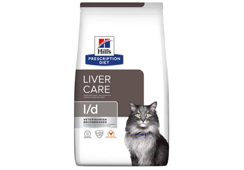 Hills Prescription Diet Liver Care l\d Feline / Лечебный корм Хиллс для кошек при Заболеваниях Печени