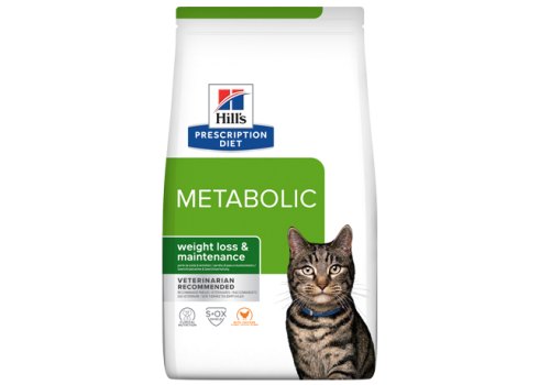 Hills Prescription Diet Metabolic Weight loss & maintenance / Лечебный корм Хиллс для кошек Коррекция веса Курица, фото 