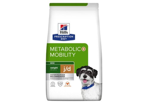 Hills Prescription Diet Metabolic & Mobility Mini / Лечебный корм Хиллс для собак Мелких пород Коррекция веса при заболевании суставов Курица