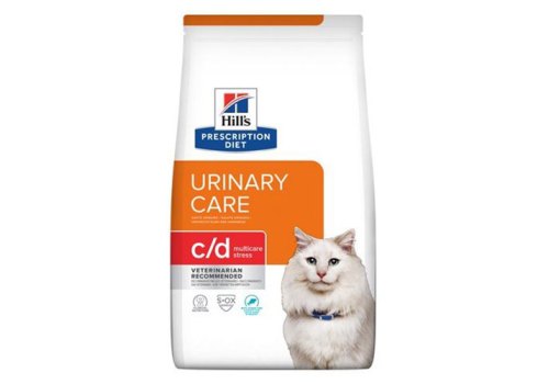 Hills Prescription Diet c\d Urinary Care Multicare Stress / Лечебный корм Хиллс для кошек при Стрессе Океаническая Рыба