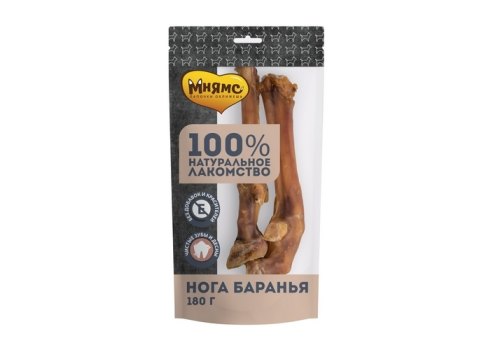 Мнямс 100% Натуральное лакомство для собак Нога Баранья