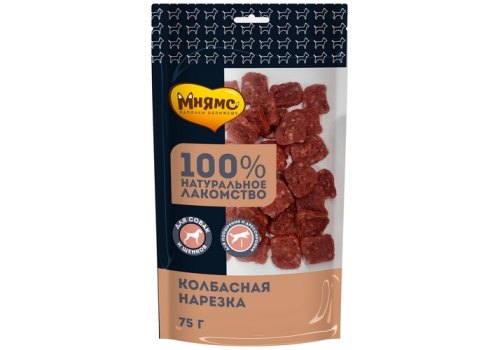 Мнямс Лакомство для собак Колбасная нарезка