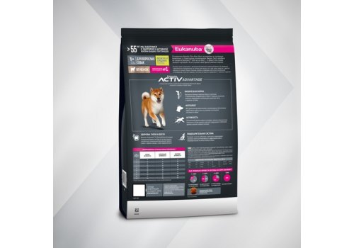 Eukanuba / Сухой корм Эукануба для взрослых собак Мелких и Средних пород старше 1 года с Ягненком