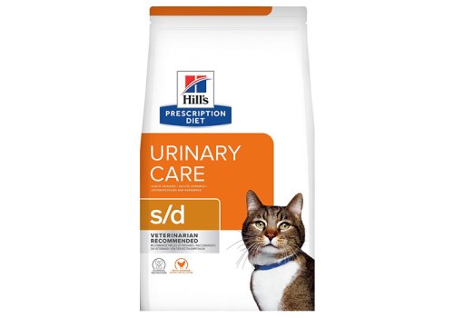 Hills Prescription Diet s\d Urinary Care / Лечебный корм Хиллс для кошек при МКБ Струвиты Курица