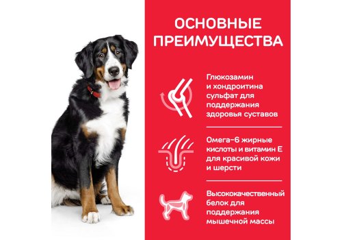Hills Science Plan Adult 1-5 Large Lamb & Rice / Сухой корм Хиллс для собак Крупных пород Ягненок с рисом