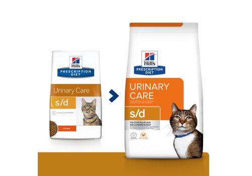 Hills Prescription Diet s\d Urinary Care / Лечебный корм Хиллс для кошек при МКБ Струвиты Курица