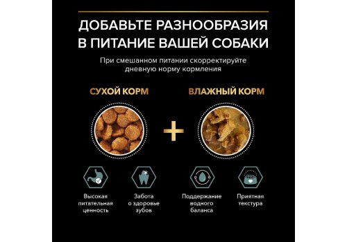 PRO PLAN OPTI DIGEST / Сухой корм ПРО ПЛАН для взрослых собак мелких пород при чувствительном пищеварении с ягненком