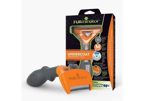 FURminator Medium Dog Long Hair / Фурминатор для собак Средних пород с Длинной шерстью, фото 