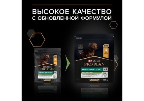 PRO PLAN HEALTHY START / Сухой корм ПРО ПЛАН для щенков мелких пород с курицей