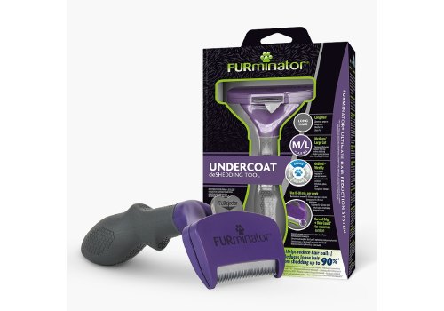 FURminator Medium/Large Cat Long Hair / Фурминатор для кошек Средних и Крупных пород с Длинной шерстью, фото 