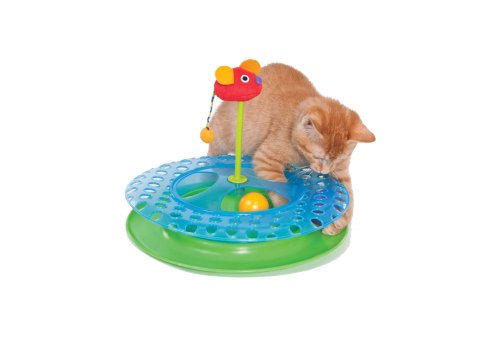 Petstages / Игрушка Петстейджес для кошек Трек с 2 мячиками, фото 