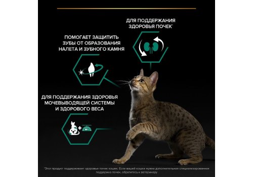 PRO PLAN STERILISED / Сухой корм ПРО ПЛАН для взрослых кошек для поддержания здоровья почек после стерилизации с кроликом