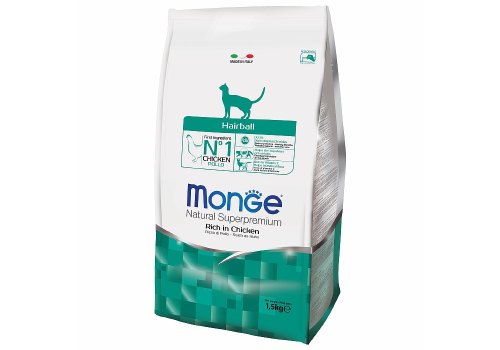 Monge Cat Hairball / Сухой корм Монж для кошек Выведение Шерсти