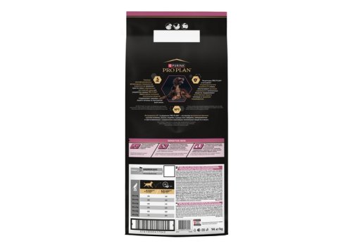 PRO PLAN OPTI DERMA / Сухой корм ПРО ПЛАН для взрослых собак крупных пород с атлетическим телосложением чувствительной кожей с лососем