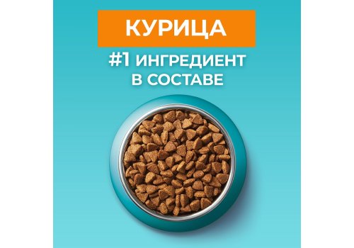 PURINA ONE ADULT / Сухой корм Пурина УАН для взрослых кошек с курицей