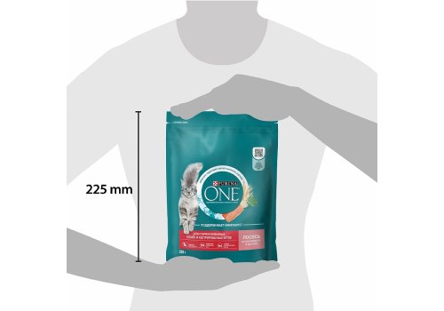 PURINA ONE STERILISED / Сухой корм Пурина УАН для взрослых стерилизованных кошек с лососем
