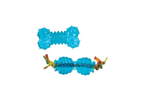 Petstages Orka Набор 2 игрушки Ультра-Мини Косточка+Гантеля, фото 