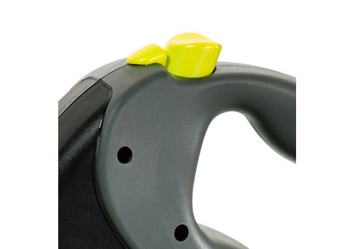 flexi Giant L tape 8 m, for dogs up to 50 kg / Рулетка флекси для собак весом до 50 кг, светоотражающий ремень 8 м, фото 