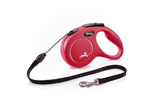 flexi New Classic М cord 5 m, for dogs up to 20 kg / Рулетка флекси для собак весом до 20 кг, трос 5 м, фото 