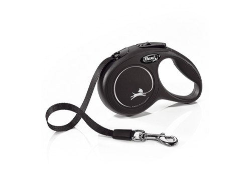 flexi New Classic XS tape 3 m, for dogs up to 12 kg / Рулетка флекси для собак весом до 12 кг, лента 3 м, фото 