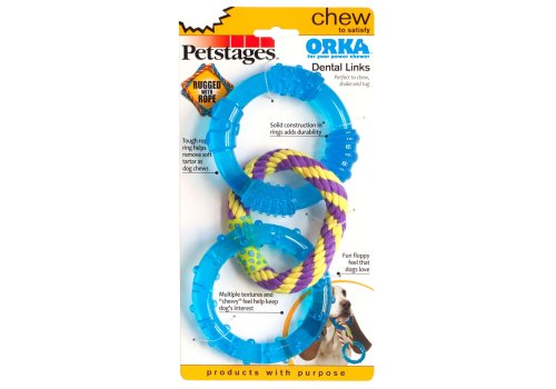 Petstages Orka / Игрушка Петстейджес для собак 3 кольца