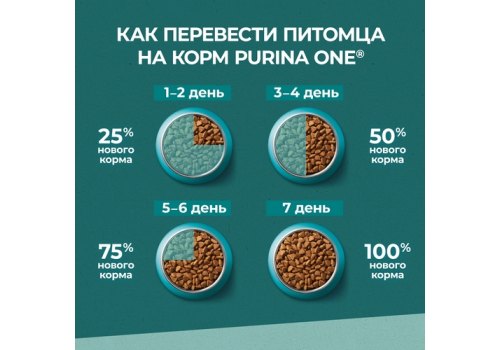PURINA ONE SUPERFOOD / Сухой корм Пурина УАН для взрослых кошек с курицей